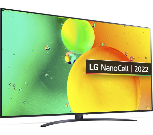 LG 86NANO766QA 86" Smart 4K Ultra HD HDR LED TV with Google Assistant & Amazon Alexa