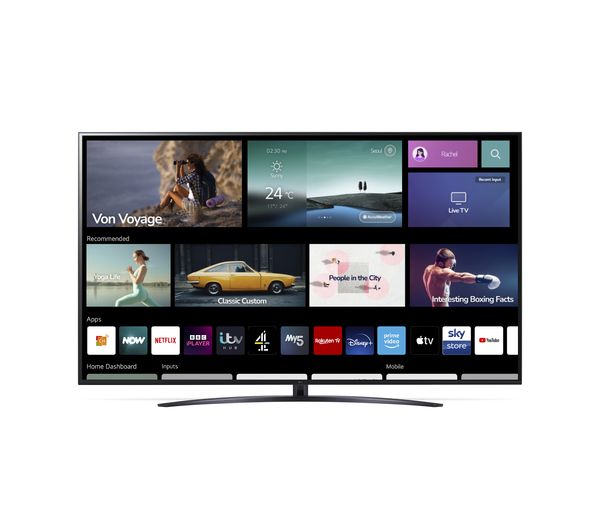 LG 86NANO766QA 86" Smart 4K Ultra HD HDR LED TV with Google Assistant & Amazon Alexa