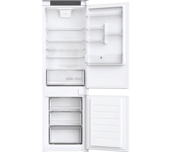 HOOVER HFLF3518EW Integrated Smart 70 30 Fridge Freezer - Sliding Hinge