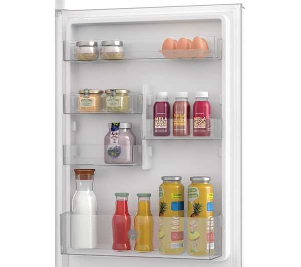 HOOVER HFLF3518EW Integrated Smart 70 30 Fridge Freezer - Sliding Hinge