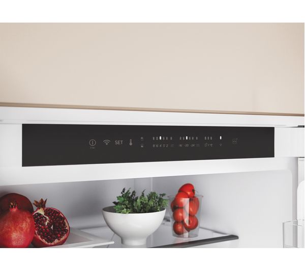 HOOVER HFLF3518EW Integrated Smart 70 30 Fridge Freezer - Sliding Hinge