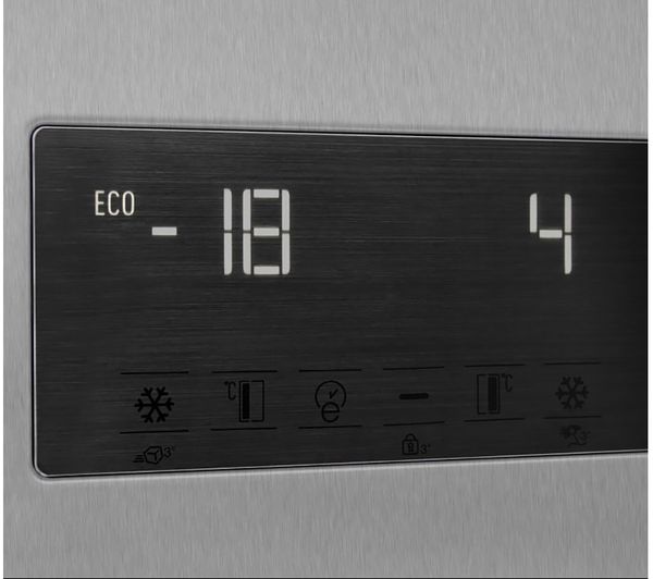 BEKO Pro HarvestFresh CNB3G4603VPS 60 40 Fridge Freezer - Stainless Steel