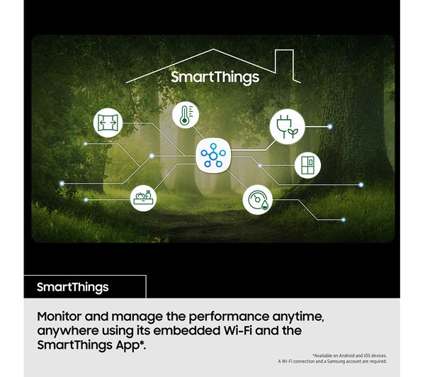 SAMSUNG Series 8 SpaceMax RS68A884CSL EU American-Style Smart Fridge Freezer - Silver