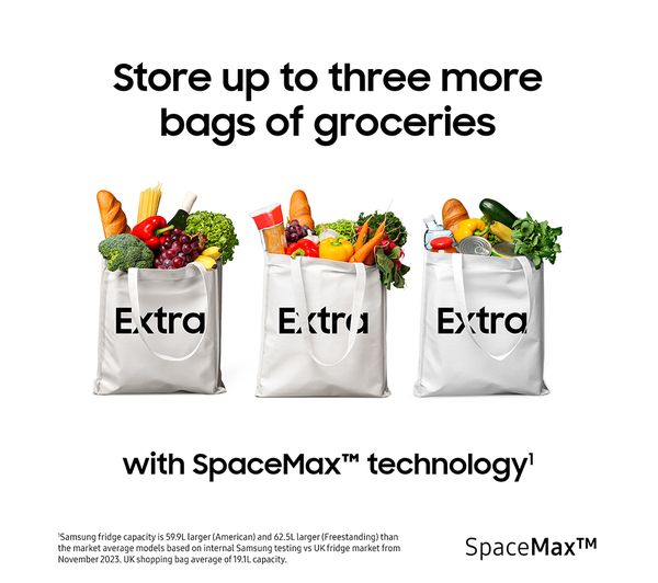 SAMSUNG Series 9 Beverage Center RH69B8941S9 EU American-Style Fridge Freezer - Stainless Silver