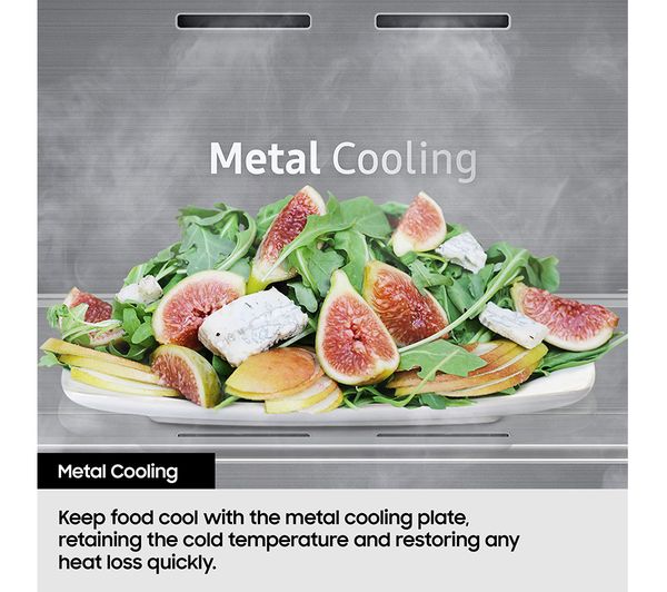 SAMSUNG Series 9 Beverage Center RH69B8941S9 EU American-Style Fridge Freezer - Stainless Silver