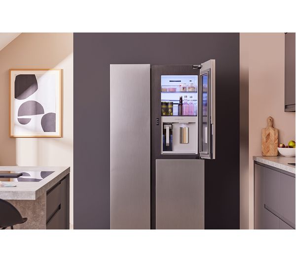 SAMSUNG Series 9 Beverage Center RH69B8941S9 EU American-Style Fridge Freezer - Stainless Silver