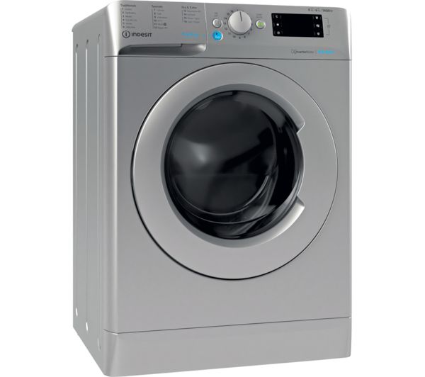 INDESIT BDE 86436X S UK N 8 kg Washer Dryer - Silver
