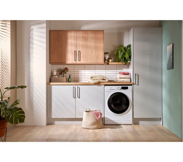 HOTPOINT NDD 8636 DA UK 8 kg Washer Dryer - White