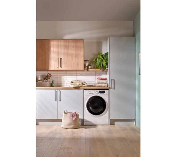 HOTPOINT NDD 8636 DA UK 8 kg Washer Dryer - White