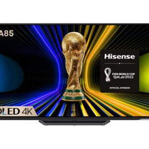 HISENSE 55A85HTUK 55" Smart 4K Ultra HD HDR OLED TV with Google Assistant & Amazon Alexa