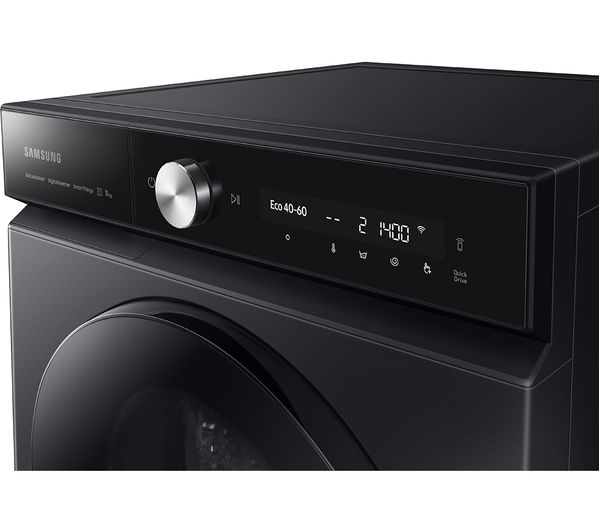 SAMSUNG Bespoke Series 8 QuickDrive + SpaceMax WW11BB944DGB S1 WiFi-enabled 11 kg 1400 Spin Washing Machine - Black