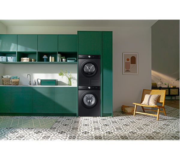 SAMSUNG Bespoke Series 8 QuickDrive + SpaceMax WW11BB944DGB S1 WiFi-enabled 11 kg 1400 Spin Washing Machine - Black