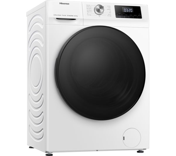 HISENSE 3 Series WDQA9014EVJM 9 kg Washer Dryer - White - Image 3