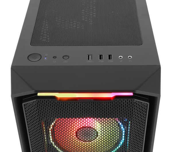 PCSPECIALIST Tornado R3S Gaming PC - AMD Ryzen 3 RTX 3050 512 GB SSD