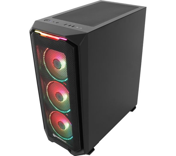 PCSPECIALIST Tornado R3S Gaming PC - AMD Ryzen 3 RTX 3050 512 GB SSD