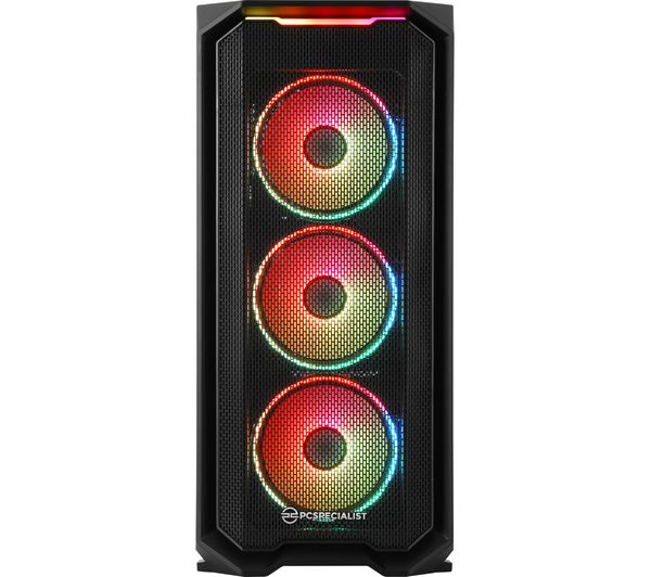 PCSPECIALIST Tornado R3S Gaming PC - AMD Ryzen 3 RTX 3050 512 GB SSD