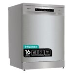 HISENSE Auto Dose HS693C60XADUK Full-size WiFi-enabled Dishwasher - Stainless Steel