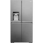 HAIER HCR7918EIMP Fridge Freezer - Platinum Inox