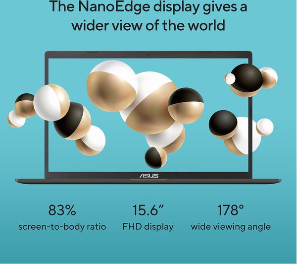 ACER Aspire 3 15.6" Laptop - Intel® Core™ i3 256 GB SSD Silver