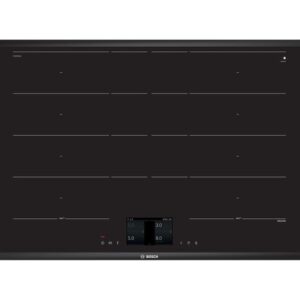 BOSCH Serie 8 PXY875KW1E 82 cm Electric Induction Hob - Black