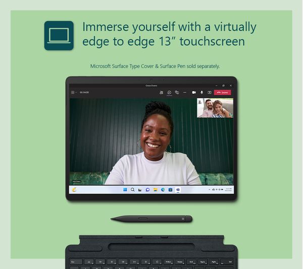 MICROSOFT 13" Surface Pro 9 - Intel® Core™ i5 256 GB SSD Sapphire