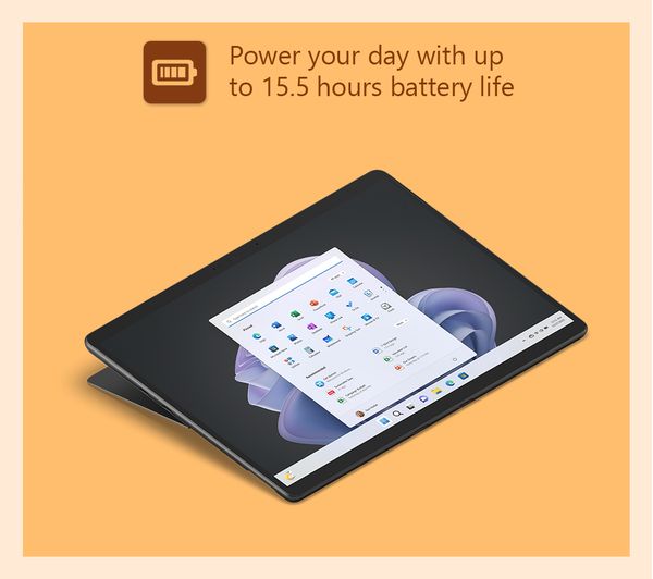 MICROSOFT 13" Surface Pro 9 - Intel® Core™ i5 256 GB SSD Sapphire