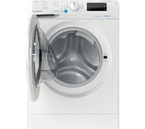 INDESIT BDE 107625X W UK N 10 kg Washer Dryer - White