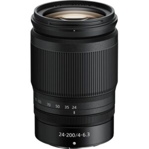 NIKON NIKKOR Z 24-200 mm f 4-6.3 VR Telephoto Zoom Lens