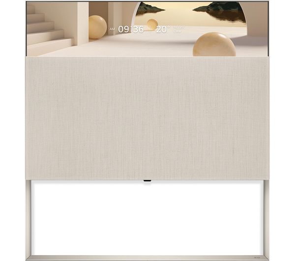 LG Objet Collection Easel 65ART90E6QA 65" Smart 4K Ultra HD HDR OLED TV with Google Assistant & Alexa - Beige