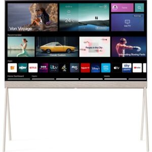 LG Objet Collection Posé 55LX1Q6LA 55" Smart 4K Ultra HD HDR OLED TV with Google Assistant & Amazon Alexa - Beige