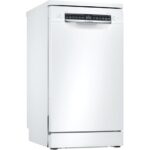 BOSCH Series 4 SPS4HKW45G Slimline WiFi-enabled Dishwasher - White