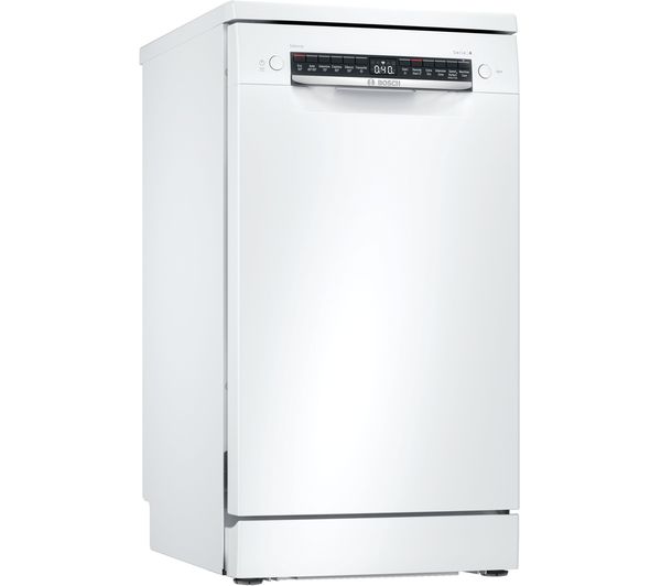 BOSCH Series 4 SPS4HKW45G Slimline WiFi-enabled Dishwasher - White
