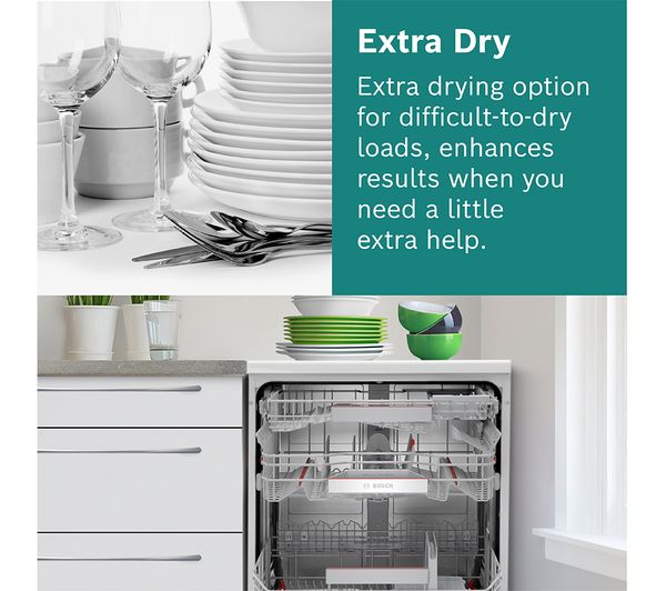 BOSCH Series 4 SPS4HKW45G Slimline WiFi-enabled Dishwasher - White