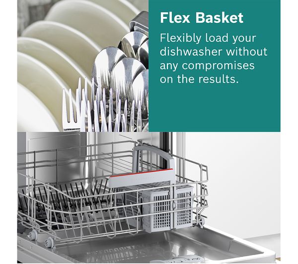 BOSCH Series 4 SPS4HKW45G Slimline WiFi-enabled Dishwasher - White