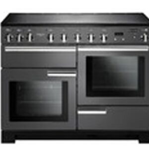 RANGEMASTER Professional Deluxe 110 cm Electric Induction Range Cooker - Slate & Chrome