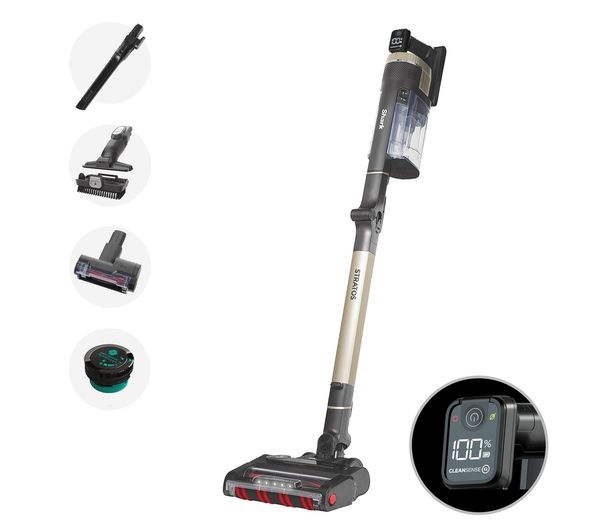 SHARK Stratos Anti Hair Wrap Plus with Pet Tool IZ400UKT Cordless Vacuum Cleaner - Copper