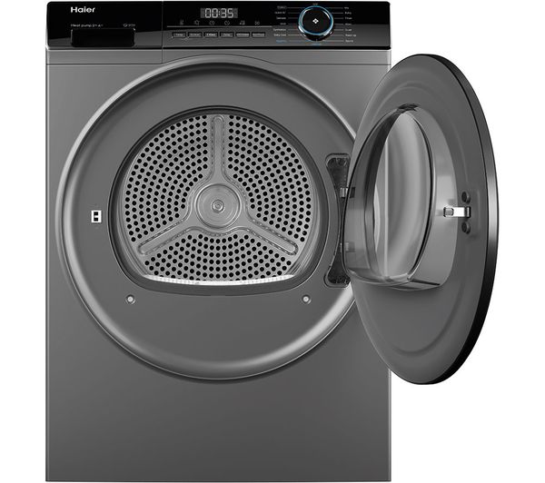 HAIER I-Pro Series 3 HD80-A2939S 8 kg Heat Pump Tumble Dryer - Graphite