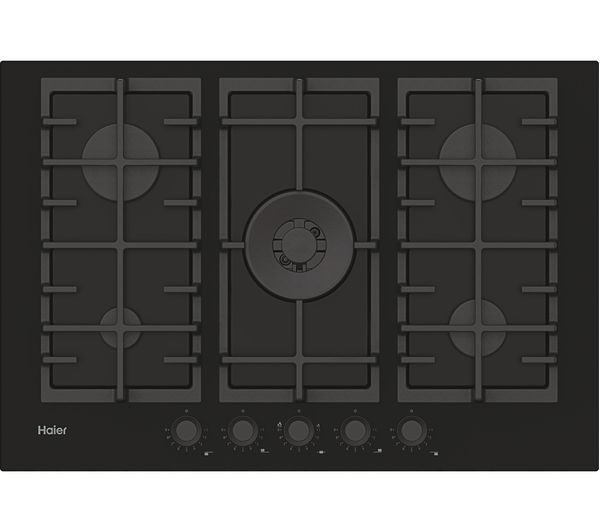 HAIER Series 2 HAVG75S2B 75 cm Gas Hob - Black