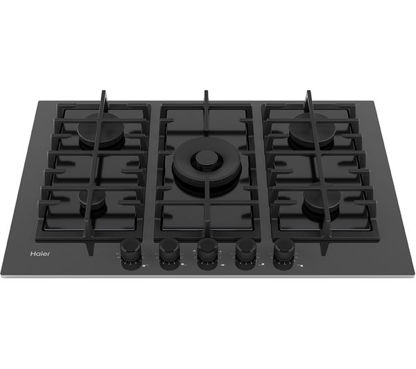 HAIER Series 2 HAVG75S2B 75 cm Gas Hob - Black