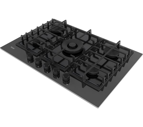 HAIER Series 2 HAVG75S2B 75 cm Gas Hob - Black