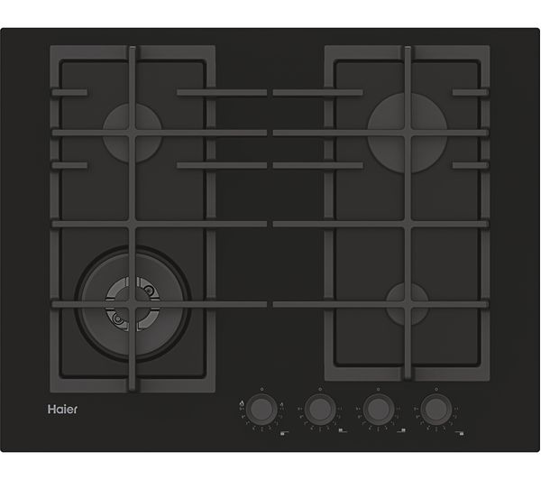 HAIER Series 2 HAVG5BF4S2B 60 cm Gas Hob - Black