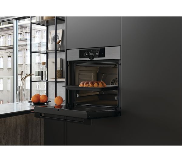 HAIER I-Turn Series 2 HWO60SM2F9XH Electric Pyrolytic Smart Oven - Black & Stainless Steel