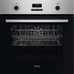 ZANUSSI AquaClean ZOHNE2X2 Electric Oven - Black & Stainless Steel