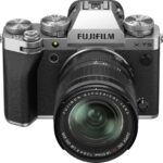 FUJIFILM X-T5 Mirrorless Camera with FUJINON XF 18-55 mm f 2.8-4 R LM OIS Lens - Silver