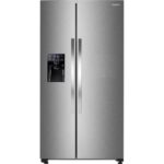 KENWOOD KSBSDIX23 American-Style Fridge Freezer - Inox