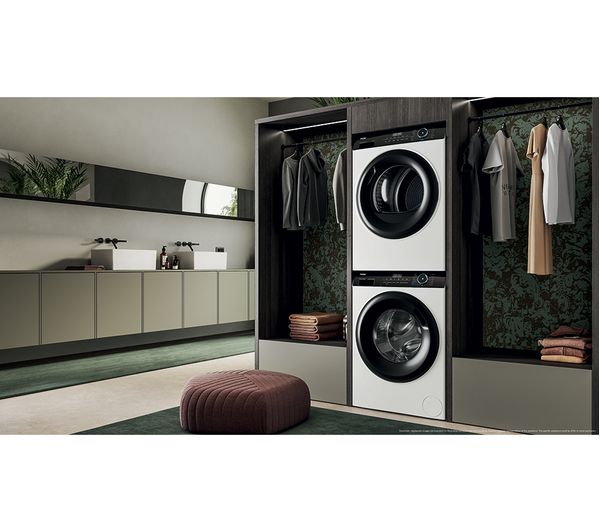 HAIER I-Pro Series 3 HD80-A2939 8 kg Heat Pump Tumble Dryer - White