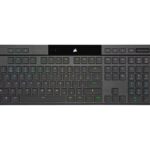 CORSAIR K100 AIR RGB Wireless Mechanical Gaming Keyboard - Black