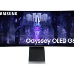 SAMSUNG Odyssey G8 LS34BG850SUXXU 4K Quad HD 34" Curved OLED Smart Gaming Monitor - Black