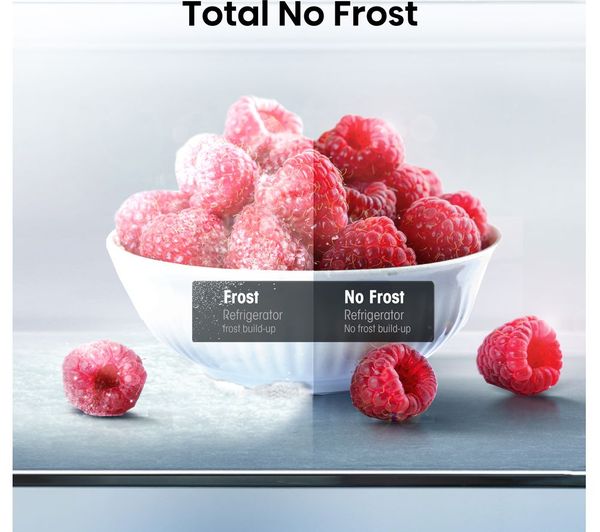 HISENSE PureFlat RS840N4WCE American-Style Smart Fridge Freezer - Stainless Steel