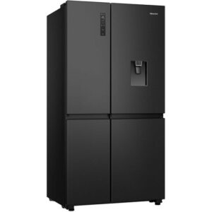 HISENSE PureFlat RS840N4WFE American-Style Smart Fridge Freezer - Black Stainless Steel